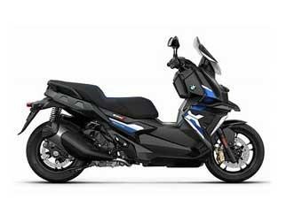 BMW C 400 X uitlaat