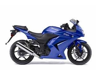 Kawasaki Ninja 250 R uitlaat