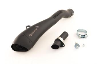 HP Corse Hydroform RVS Black Slip-on Einddemper met E-keur Yamaha FZ1/FZ1 Fazer 2006-2016
