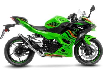 Leovince GP Corsa Carbon Einddemper zonder E-keur Kawasaki Ninja 500 / SE 2024 - 2025