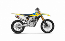 Akrapovic Evolution Line Titanium Volledig Uitlaatsysteem Suzuki RM-Z 450 2018 > 2025