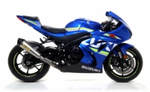 Arrow X-Kone RVS Einddemper met E-keur Suzuki GSX-R 1000 2017 - 2020