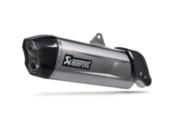 Akrapovic Slip-On Line Titanium Einddemper met E-keur Aprilia Tuareg 660 2022 > 2024