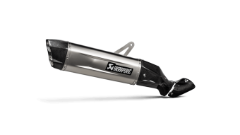 Akrapovic Slip-on Line Titanium Einddemper met E-keur Honda CRF 1100 L Africa Twin 2020 > 2024
