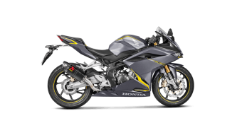 Akrapovic Slip-on Line Carbon Einddemper zonder E-keur Honda CBR 250 RR 2017 > 2025