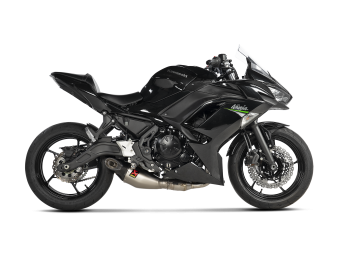 Akrapovic Racing Line Titanium Volledig Uitlaatsysteem met E-keur Kawasaki Ninja 650 2024 - 2025