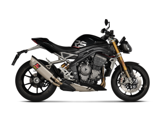 Akrapovic Slip-on Line Titanium Einddemper met E-keur Triumph Speed Triple 1200 RS / RR 2021 - 2024
