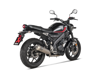 Akrapovic Racing Line Titanium volledig uitlaatsysteem met E-keur Yamaha XSR 125 / Legacy 2021 - 2024