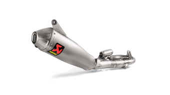 Akrapovic Evolution Line Titanium Volledig Uitlaatsysteem zonder E-keur Yamaha YZ 250 F 2019 > 2022