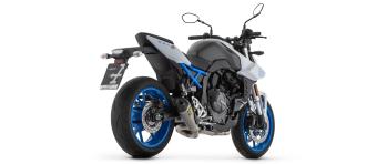 Arrow Works Titanium Carby Endcap Volledig Uitlaatsysteem met E-keur Suzuki GSX-8S 2023 - 2024