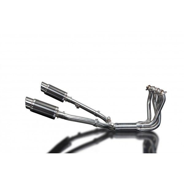 Delkevic volledig systeem Round Carbon 200mm - CBR1100XX BLACKBIRD (1996-2009)