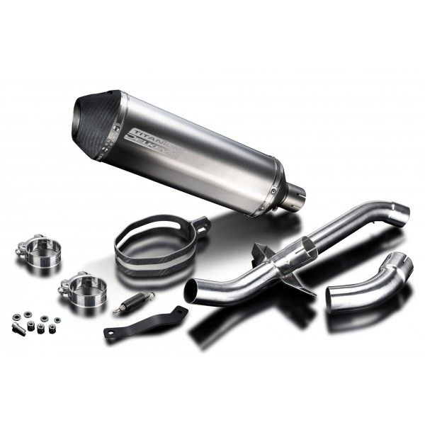 Delkevic slip-on kit X-Oval Titanium 343mm - MULTISTRADA 950 2017-2018