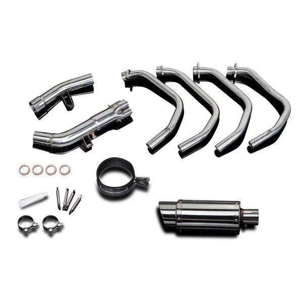 Delkevic volledig systeem Round RVS 200mm - GSF650 BANDIT (2007-2014)