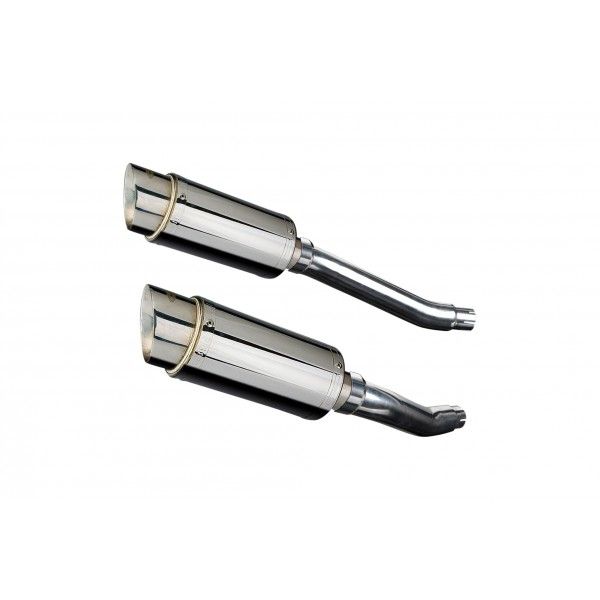 Delkevic slip-on kit Round RVS 200mm - TDM900 (2002-2013)