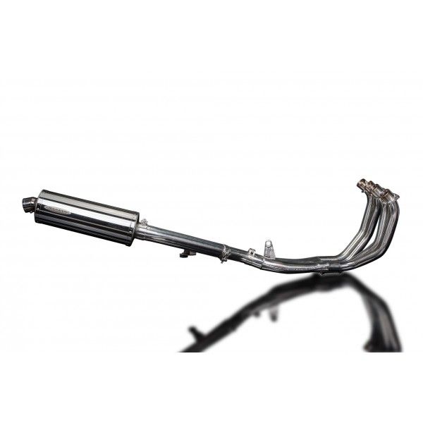 Delkevic volledig systeem Oval RVS 350mm - CBR600F (1999-2000)