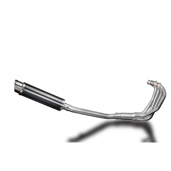 Delkevic volledig systeem Round Carbon 350mm - GSX600F (1997-2006)