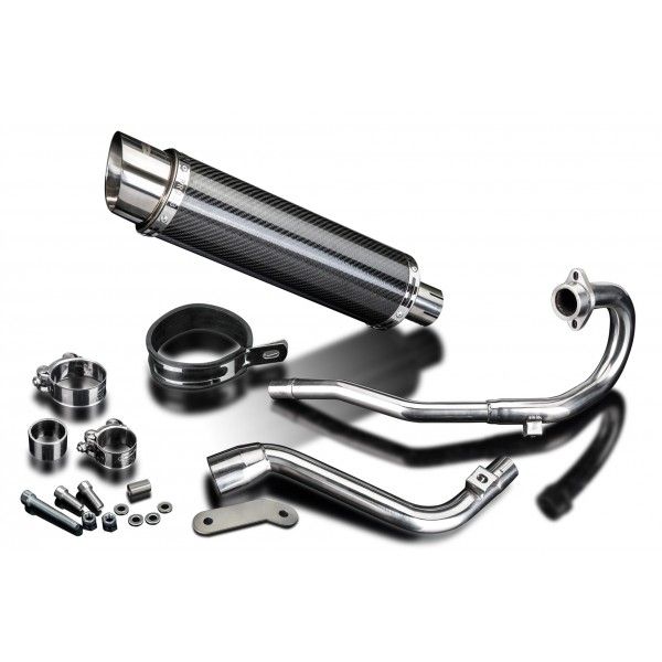 Delkevic volledig systeem Round Carbon 350mm - CRF250L (2012-2016)