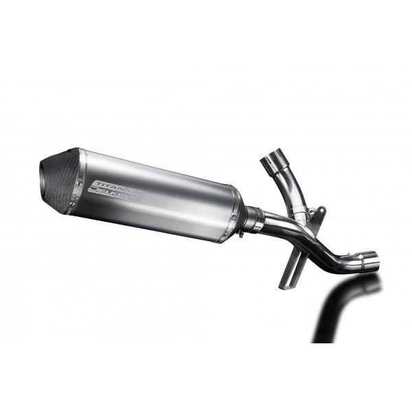 Delkevic slip-on kit X-Oval Titanium 343mm - MULTISTRADA 1200 ENDURO (2016-2018)