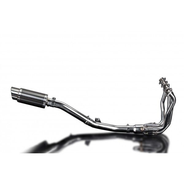 Delkevic volledig systeem Round Carbon 200mm - VERSYS 1000 10-14