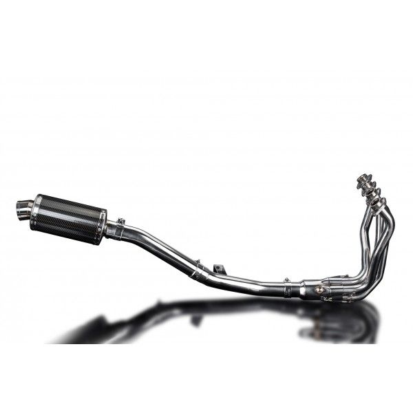 Delkevic volledig systeem Oval Carbon 225mm - VERSYS 1000 10-14