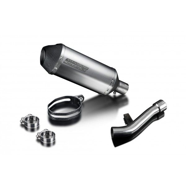 Delkevic slip-on kit X-Oval Titanium 260mm - FZ1 FAZER (2006-2015)