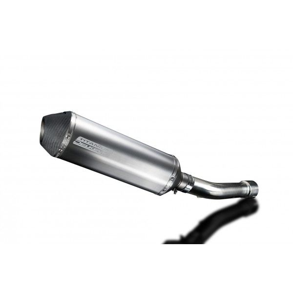 Delkevic slip-on kit X-Oval Titanium 343mm - FZ1 FAZER (2006-2015)