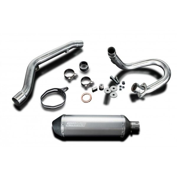 Delkevic volledig systeem X-Oval Titanium 343mm - DR-Z400S/SM (2000-2019)