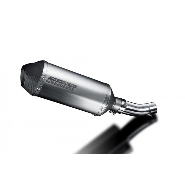 Delkevic slip-on kit X-Oval Titanium 260mm - Scrambler Desert Sled (2017-2019)