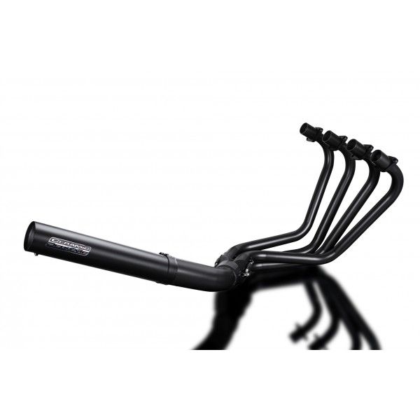 Delkevic volledig systeem Short Straight RVS 350mm - Z1100A Shaft (1981-1983)