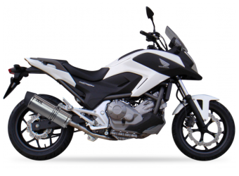 IXIL Hexoval Xtrem Evolution RVS Einddemper met Euro4 Keuring Honda NC 750 X-S 2016 >