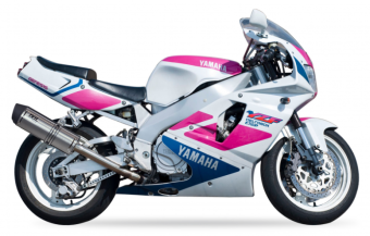 IXIL Hexoval Xtrem Evolution RVS Einddemper met E-keur YZF 750 R 1993 1998