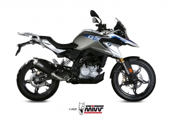 Mivv Delta Race RVS Black Volledig Uitlaatsysteem met E-keur BMW G 310 GS 2017 > 2024