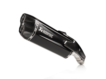 Akrapovic Slip-on Line Titanium Black Einddemper met E-keur Kawasaki Z H2 2020 > 2024