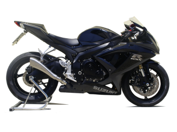 HP Corse Hydroform RVS Slip-on Einddemper met E-keur Suzuki GSX-R 750 2008-2010