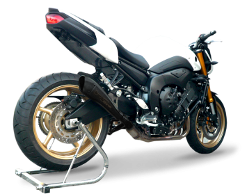 HP Corse Hydroform RVS Black Slip-on Einddemper met E-keur Yamaha FZ8 / Fazer 2010-2016