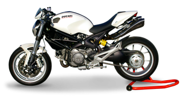 HP Corse Hydroform RVS Black Slip-on Einddemper Set (L+R) met E-keur Ducati Monster 1100 2010-2014