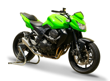 HP Corse Hydroform RVS Slip-on Einddemper met E-keur Kawasaki Z 750 2007 - 2014
