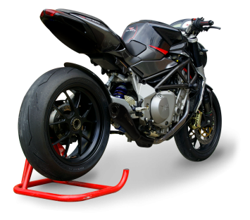 HP Corse Hydroform RVS Black Slip-on Einddemper met E-keur MV Agusta Brutale 910 2006-2009