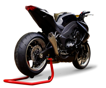 HP Corse Hydroform RVS Slip-on Einddemper paar (L+R) met E-keur Kawasaki Z 1000 2010 - 2016