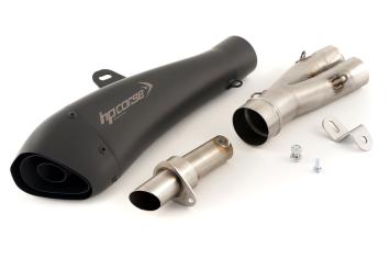 HP Corse Hydroform RVS Black Slip-on Einddemper met E-keur MV Agusta Brutale 910 2006-2009