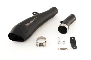 HP Corse Hydroform RVS Black Slip-on Einddemper met E-keur Suzuki GSX-R 750 2006-2007
