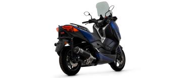 Arrow Urban Aluminium Black Dark Endcap Einddemper met E-keur Yamaha X-Max 300 2021 > 2024
