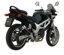 Mivv GP RVS Black Slip-on Einddemper met E-keur Suzuki SV 650 1999 > 2002