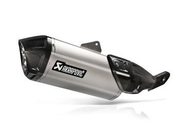 Akrapovic Slip-On Line Titanium Einddemper met E-keur Suzuki V-Stom 800DE 2022 - 2025