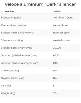 Arrow Veloce Aluminium 
