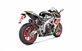 Akrapovic Slip-On Line Carbon Einddemper zonder E-keur Aprilia RSV4 2017 > 2020