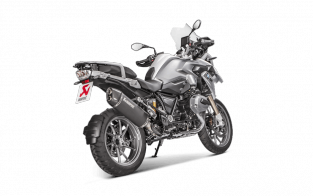 Akrapovic Slip-On Line Titanium Black Einddemper met E-keur BMW R 1200 GS / Adventure 2013 > 2018