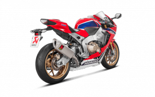 Akrapovic Racing Line Titanium Volledig Uitlaat Systeem Zonder E-keur Honda CBR 1000 RR / SP / SP2  2017 - 2019