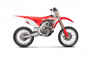Akrapovic Racing Line Titanium Compleet Uitlaatsysteem zonder E-keur Honda CRF 450 R / RX 2017 > 2020