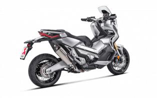 Akrapovic Slip-On Line Titanium Einddemper met E-keur Honda X-ADV 2017 > 2024